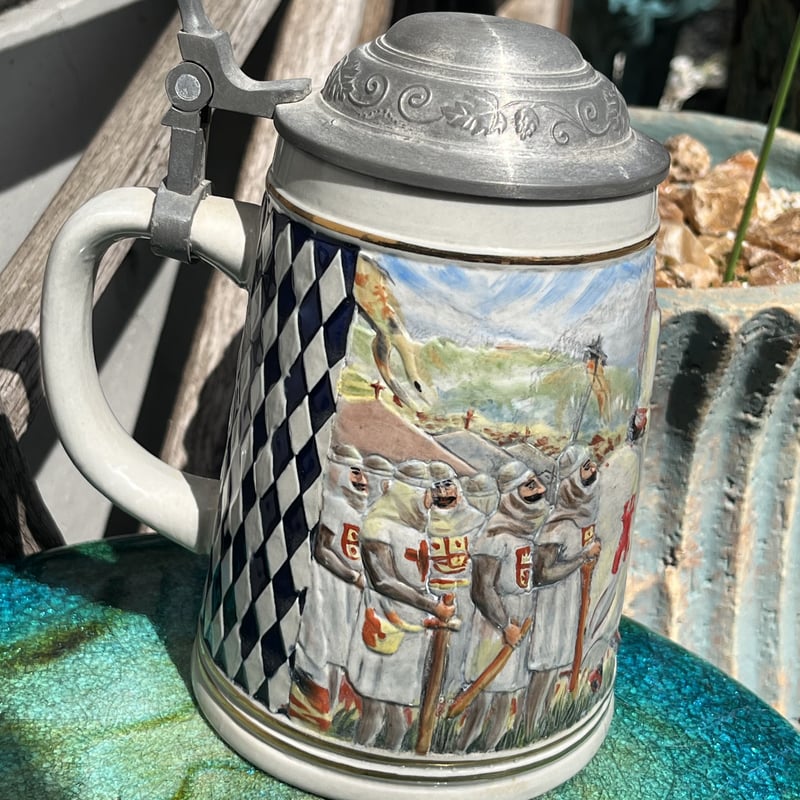 ドイツ製 陶器ビールジョッキ ビアマグ | アンティーク家具と喫茶