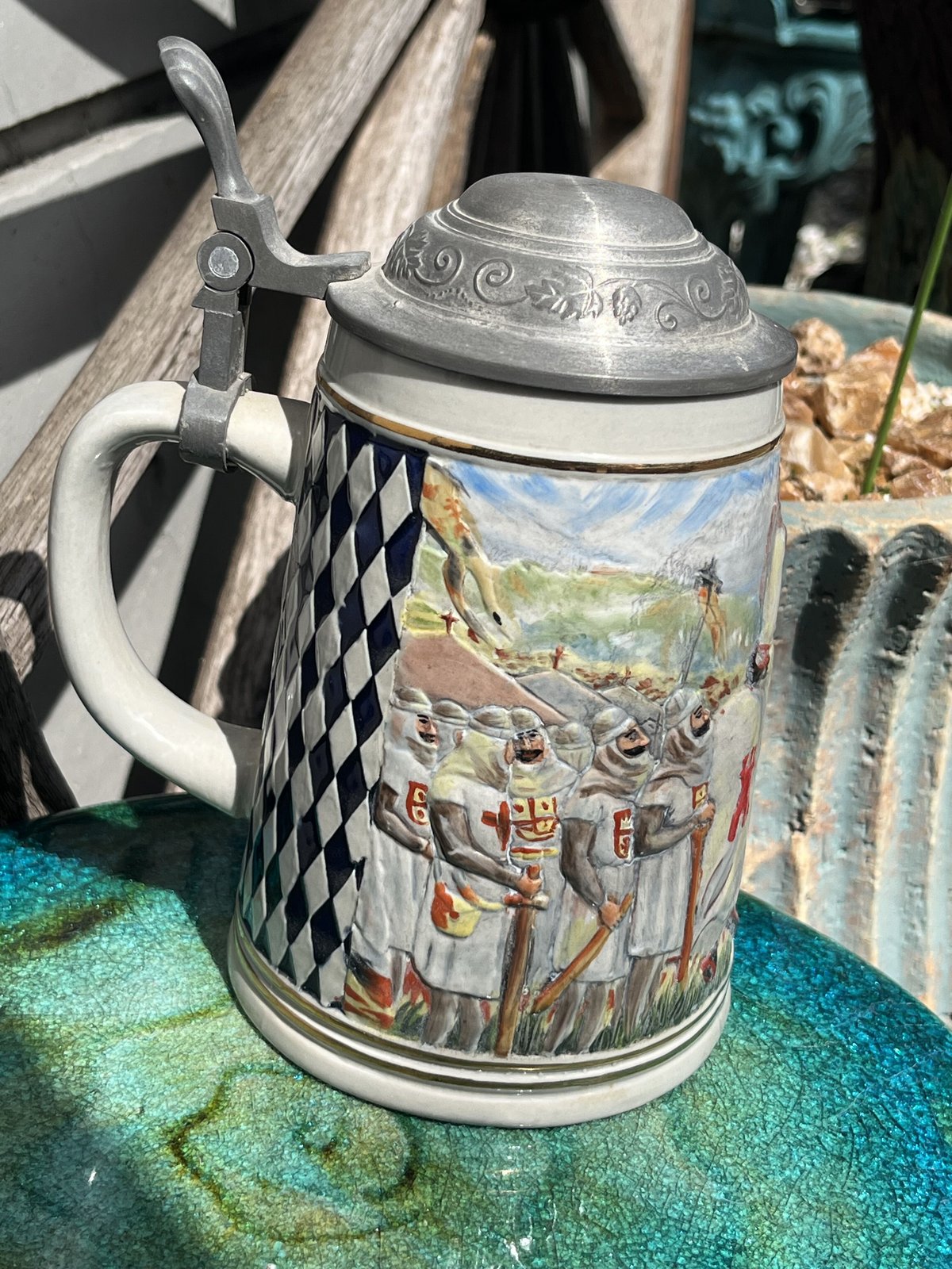 ドイツ製 陶器ビールジョッキ ビアマグ | アンティーク家具と