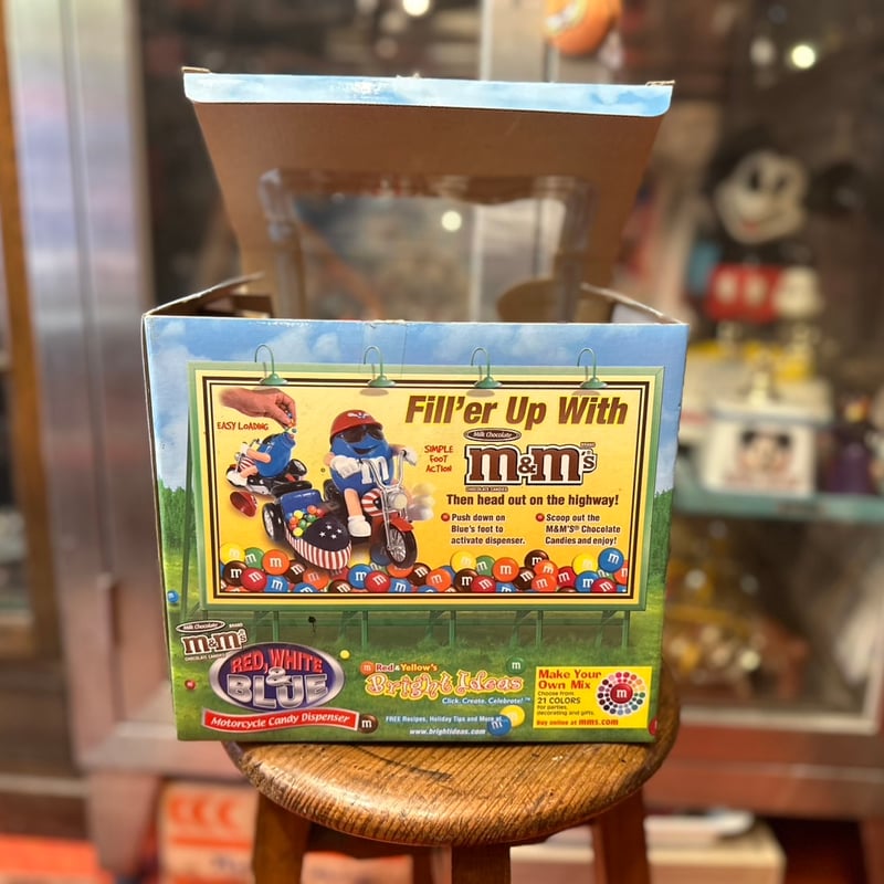 M&Ms エムアンドエムズ キャンディ ディスペンサー バイク