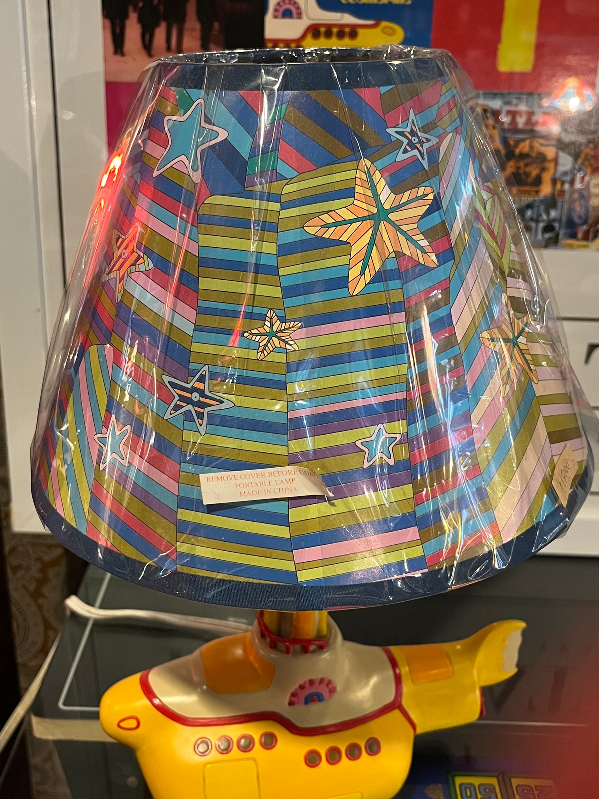 The Beatles lamp イエローサブマリン ランプ ライト 箱付き