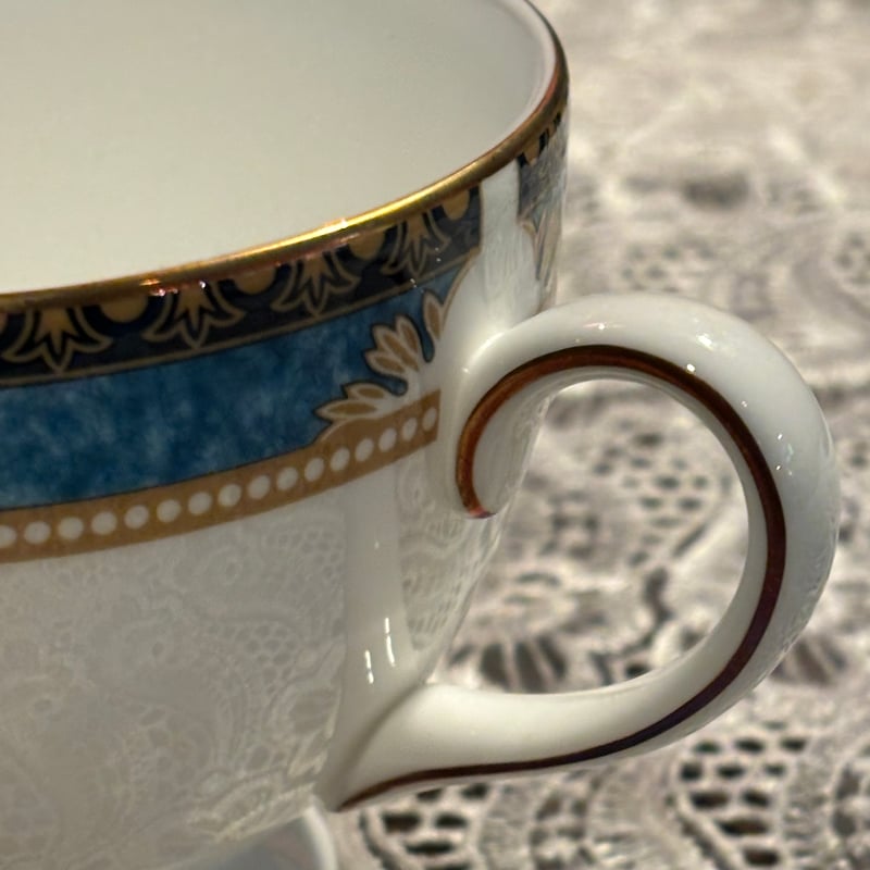 WEDGWOOD CURZON ウェッジウッドカーゾン カップ&ソーサー5客 WEDGWOOD CURZON ウェッジウッドカーゾン カップ&ソーサー5客