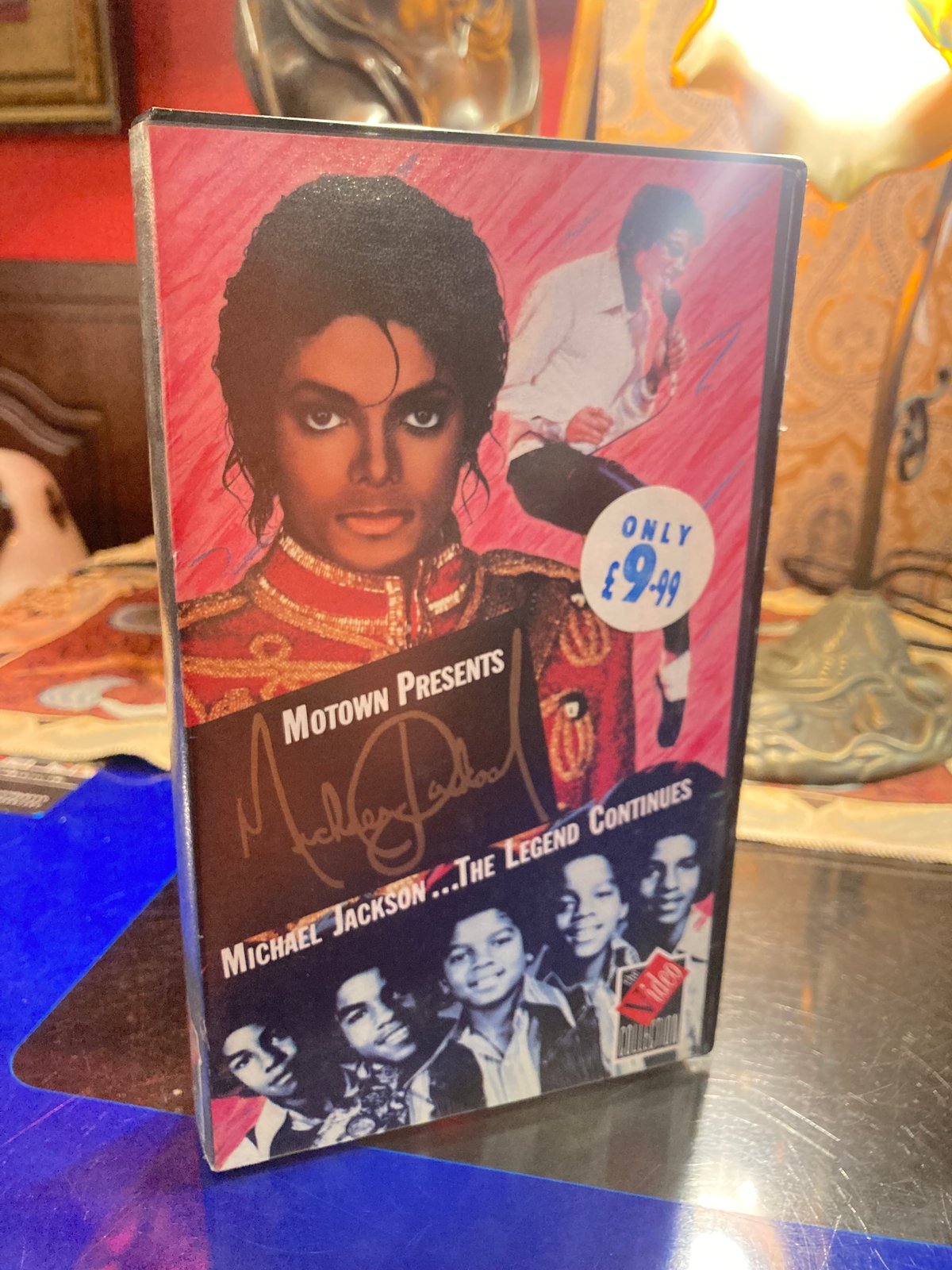 マイケル・ジャクソン　終りなき伝説 マイケルジャクソン終わりなき伝説VHS | アンティーク家具と喫茶