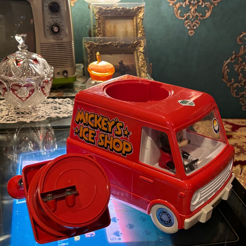 ディズニーヴィンテージ ミッキー アイスショップ かき氷機 MD-1000N ディズニーヴィンテージ ミッキー アイスショップ かき氷機 MD