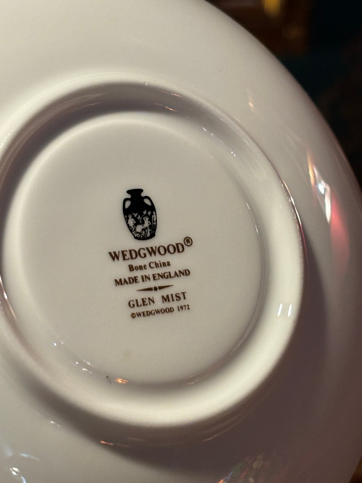 デッドストック】WEDGWOOD グレンミスト カップ&ソーサー