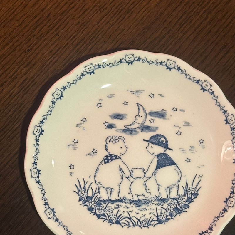 NIKKO くまちゃんのお皿セット | アンティーク家具と喫茶キャバレーの