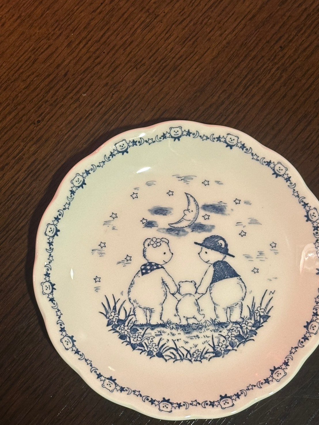 NIKKO くまちゃんのお皿セット | アンティーク家具と喫茶キャバレーの