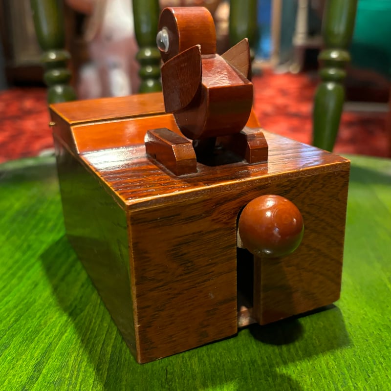 カラクリ 爪楊枝取り 伝統工芸品 | アンティーク家具と喫茶キャバレー