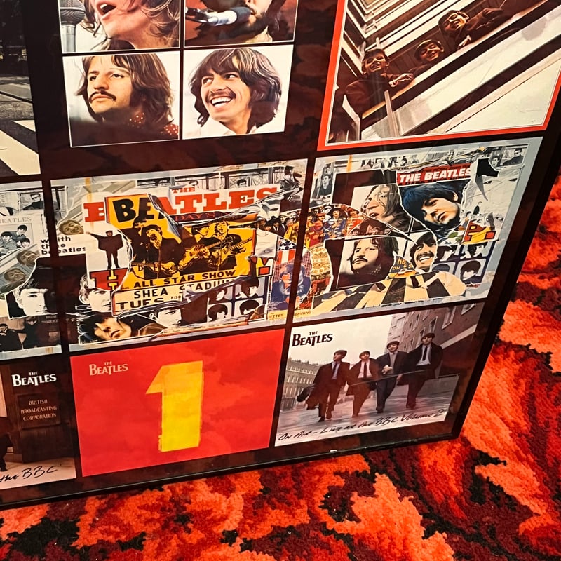 The Beatles LPレコードジャケット写集ポスター | アンティーク家具と
