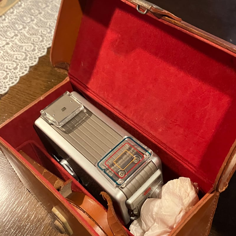 コダック KODAK ブローニー Brownie ムービーカメ 8mm ケース・ヒモ