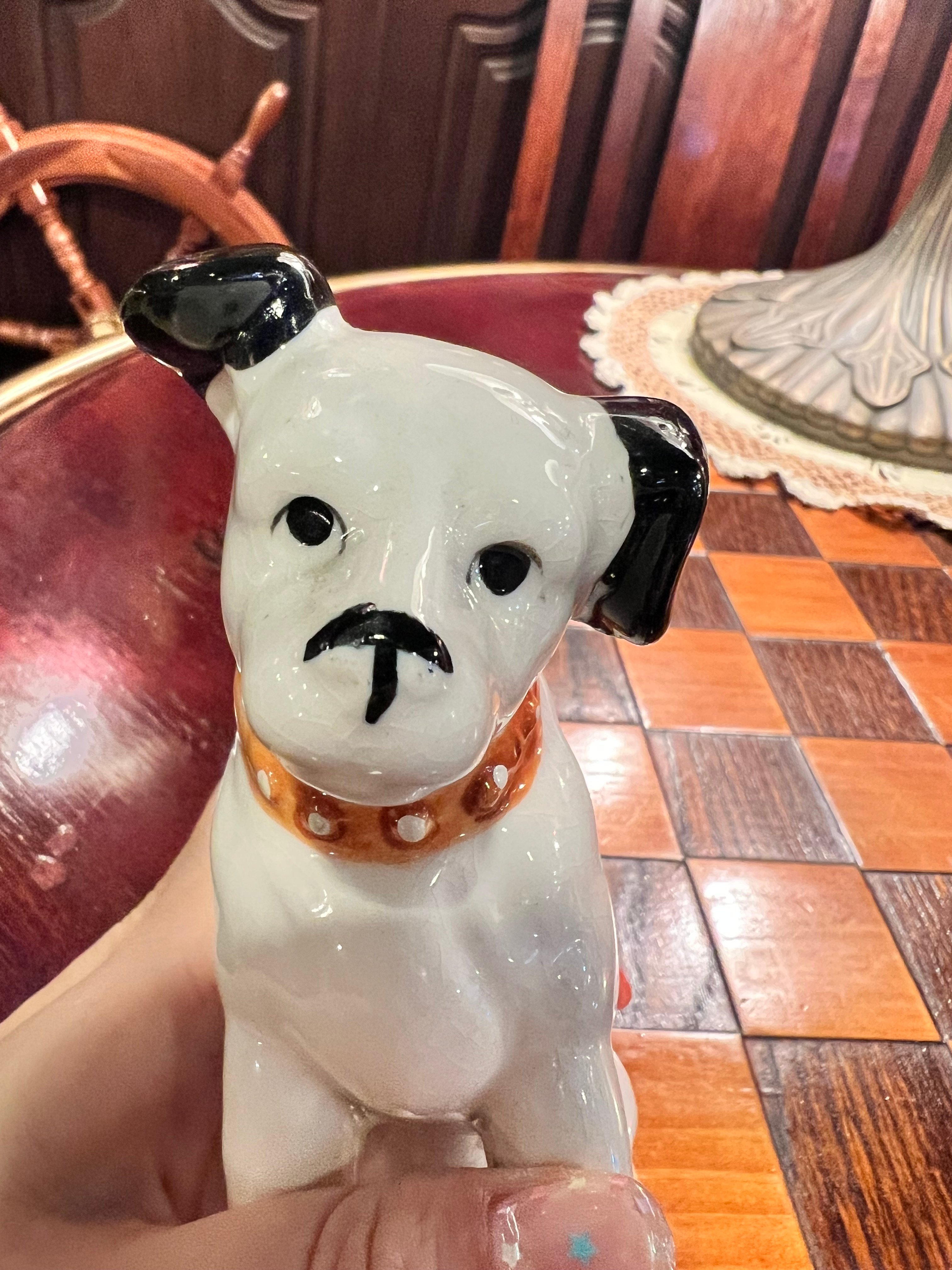 陶器のビクター犬 ニッパー君 | アンティーク家具と喫茶キャバレーの