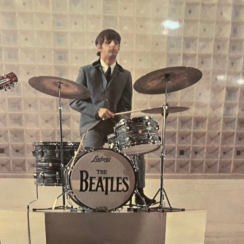 当時物】BEATLES ビートルズ 木板パネルポスター | アンティーク家具と