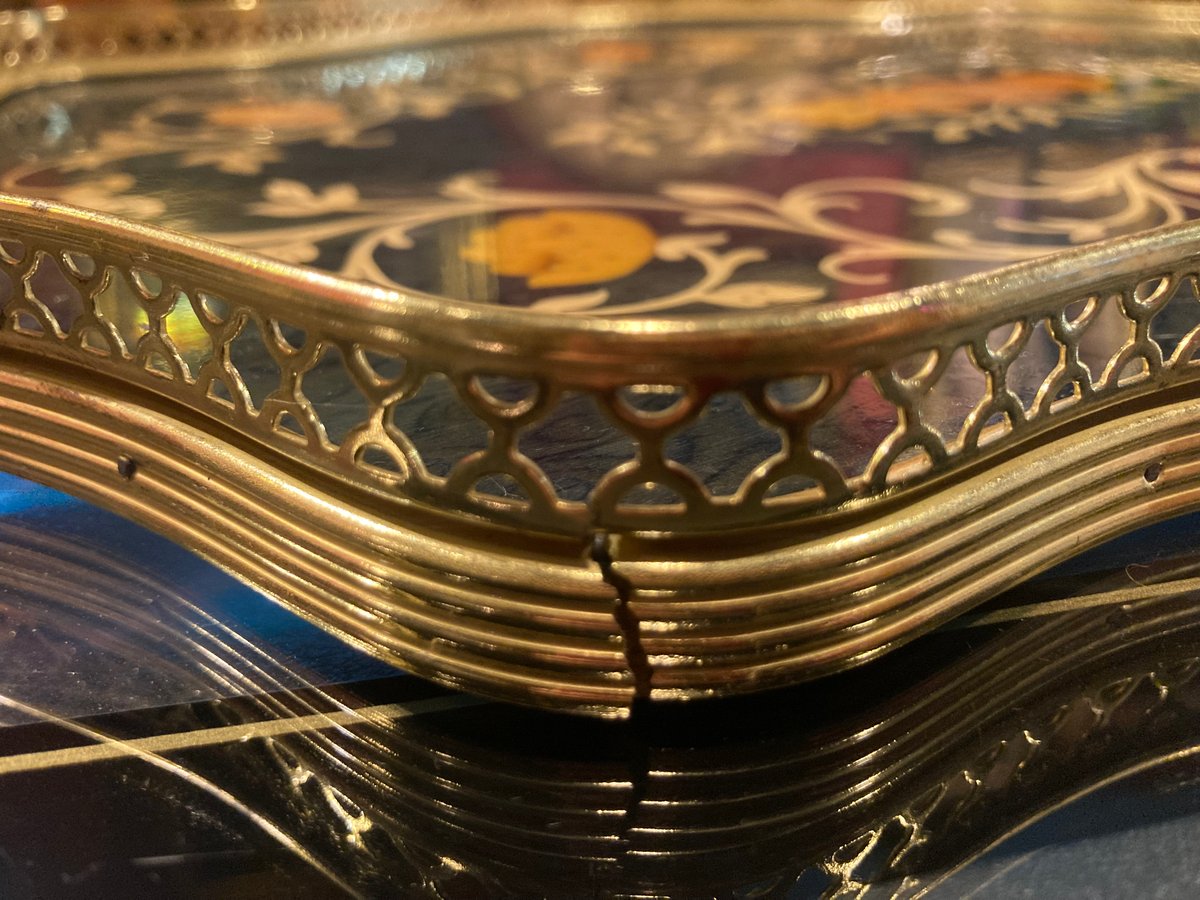 イタリア製　象嵌トレイ　アンティーク イタリア製 象嵌トレイ アンティーク イタリア製 象嵌トレイ