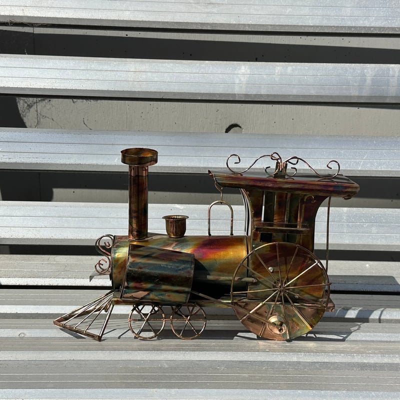 ブリキ 機関車 オルゴール | アンティーク家具と喫茶キャバレーの