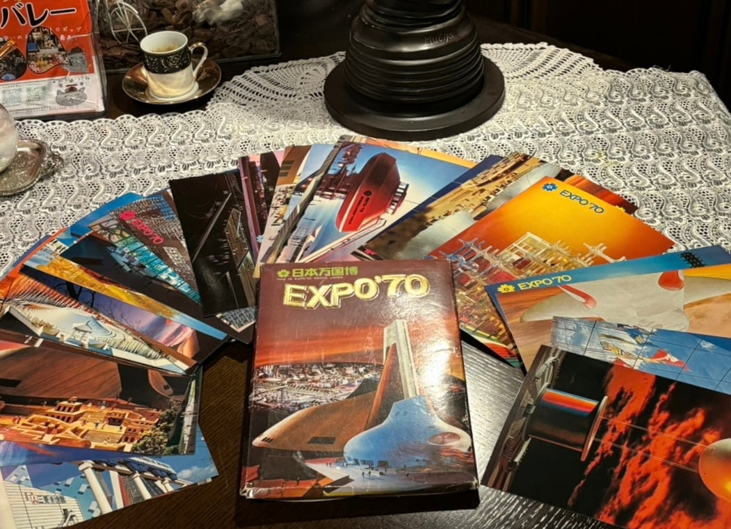 EXPO70 人類の進歩と調和 ポストカード 28枚入り | アンティーク家具と