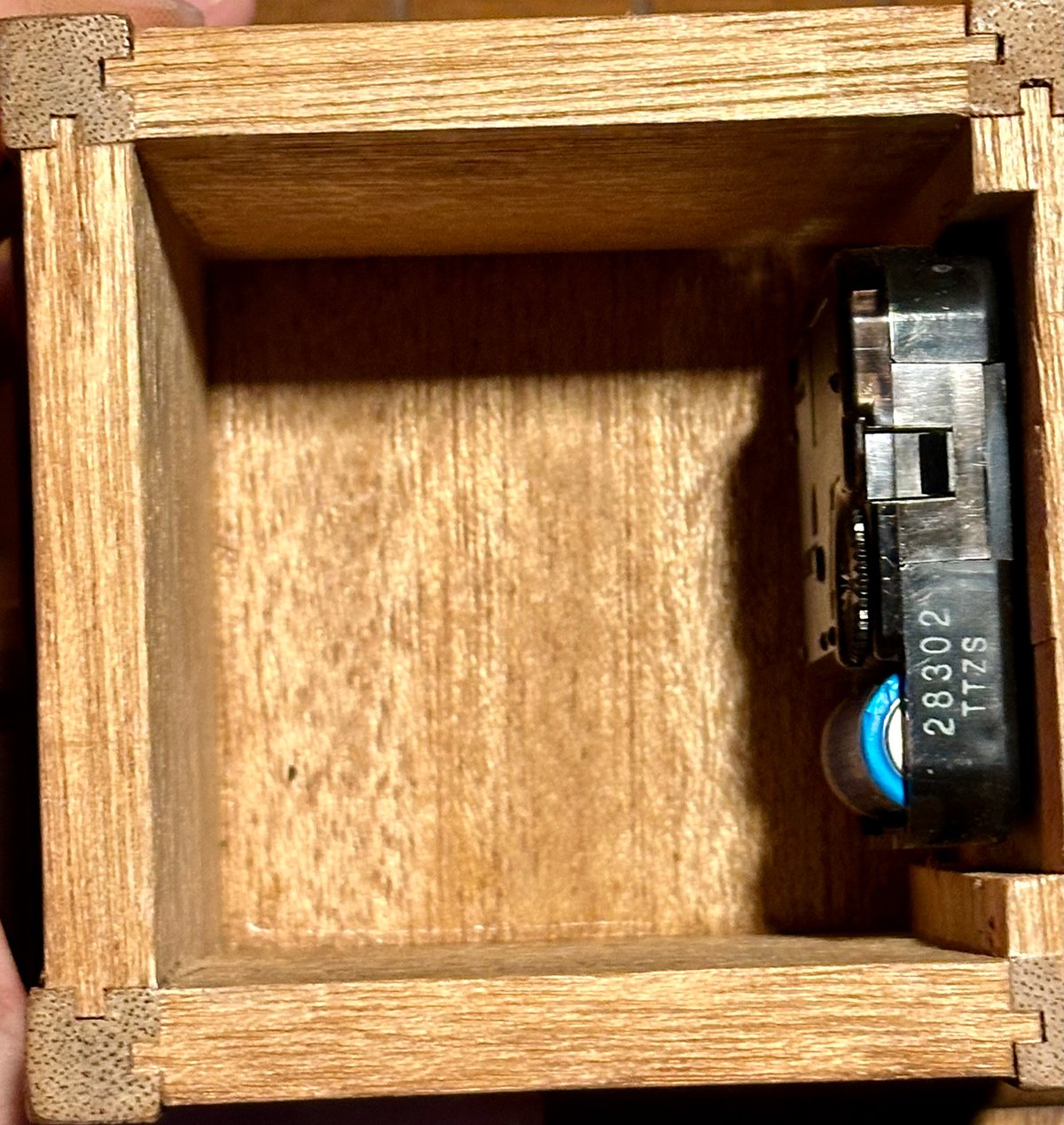 木製時計台の小抽斗 小引き出し 収納箱 (札幌時計台) | アンティーク
