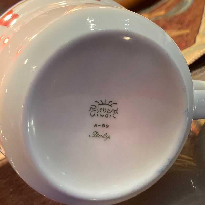 希少Richard Ginori リチャードジノリ クリッパースープ皿3客セット