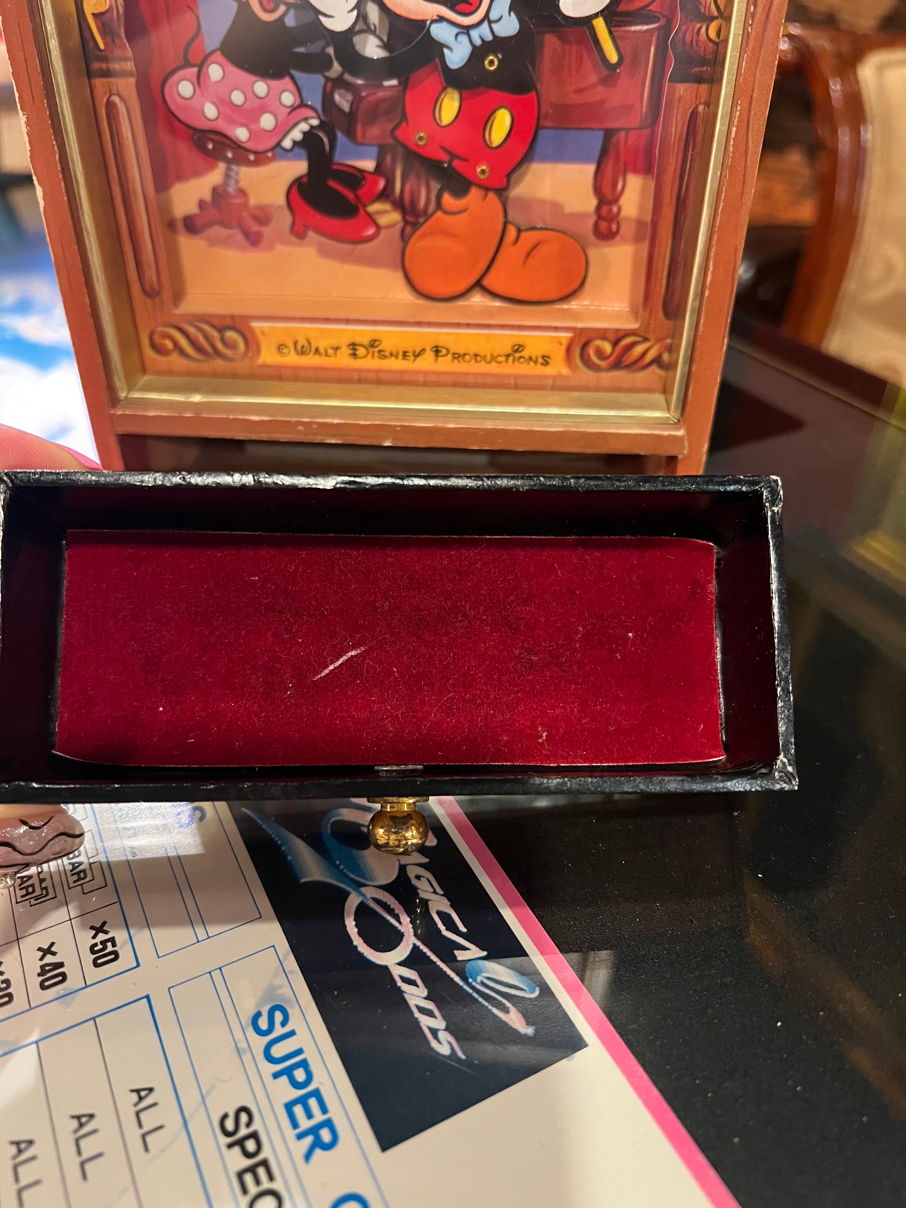 ジャンク品】ミッキーマウスのオルゴール | アンティーク家具と喫茶