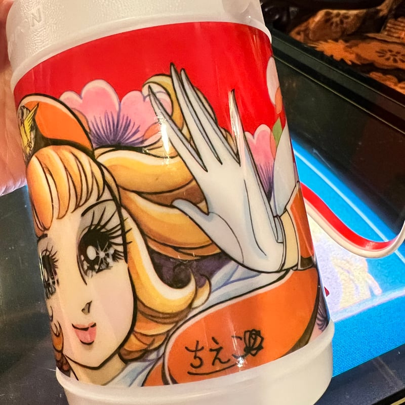昭和レトロ 細川千栄子 少女柄水筒 | アンティーク家具と喫茶