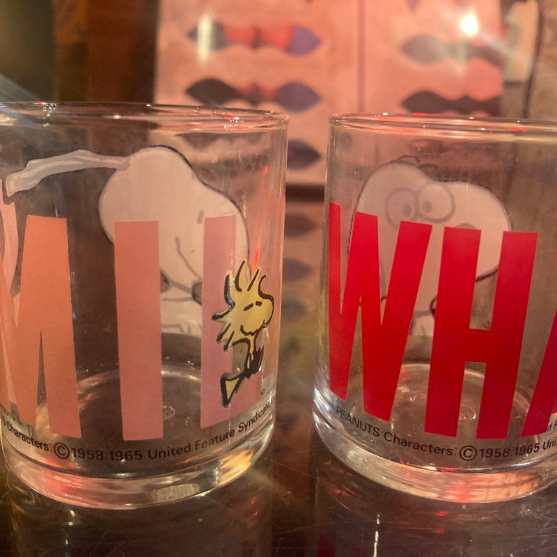 佐々木ガラススヌーピーグラスセット5個入りセット | アンティーク家具