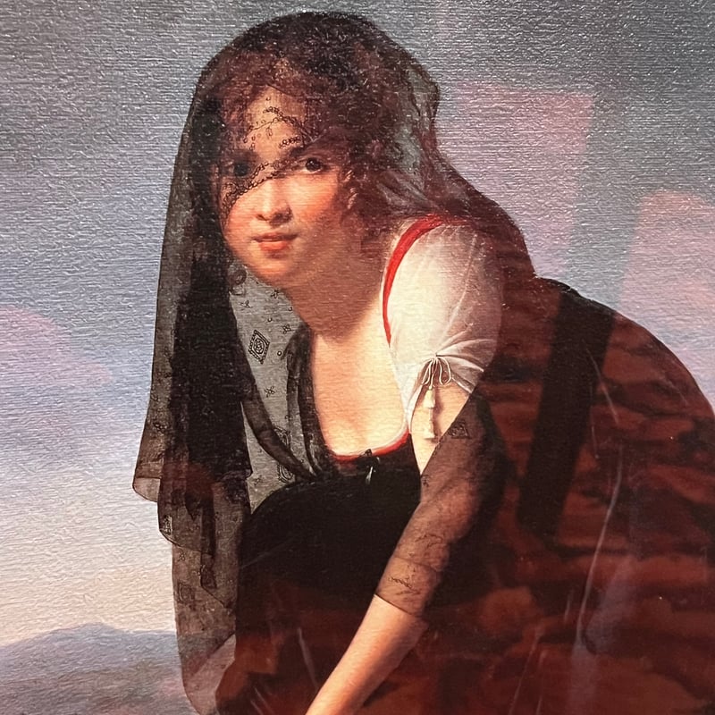 ルーヴル美術館 女性像 1802年 油彩画　マリー　ドニーズ　ヴィレール　複製画 マリー＝ドニーズ・ヴィレール - Wikipedia