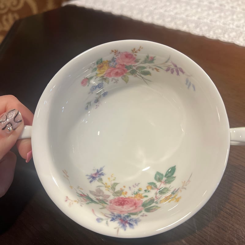ロイヤルドルトン(ROYAL DOULTON) アルカディア(ARCADIA) スープカップ