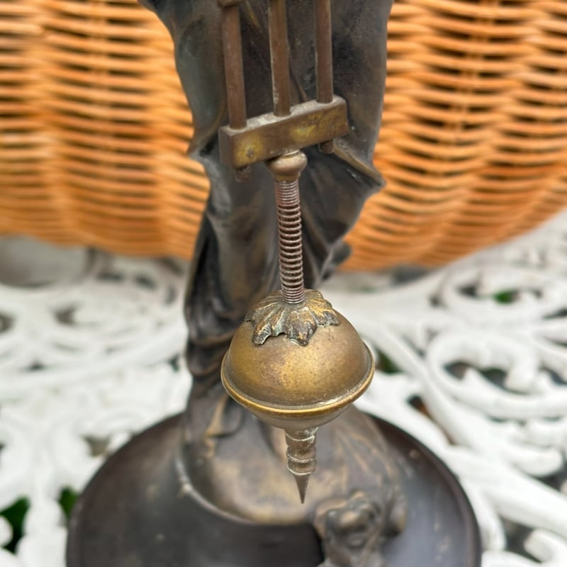 アンティーク ブロンズ像 総体振り置き時計 ※参照 | アンティーク家具