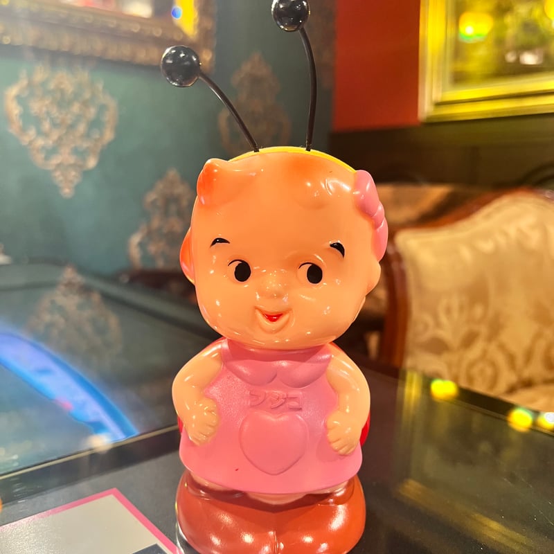 富士ホームサービス フジコ ソフビ貯金箱 | アンティーク家具と喫茶