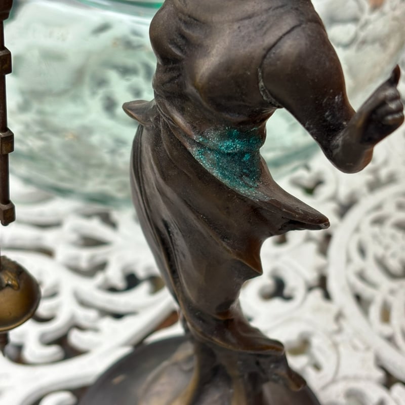 アンティーク ブロンズ像 総体振り置き時計 ※参照 | アンティーク家具