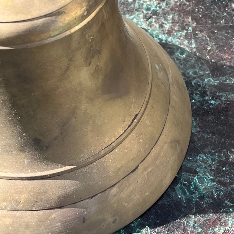 半鐘 アンティーク 金属製 約20cm 半鐘 アンティーク 金属製 約20㎝ - メルカリ