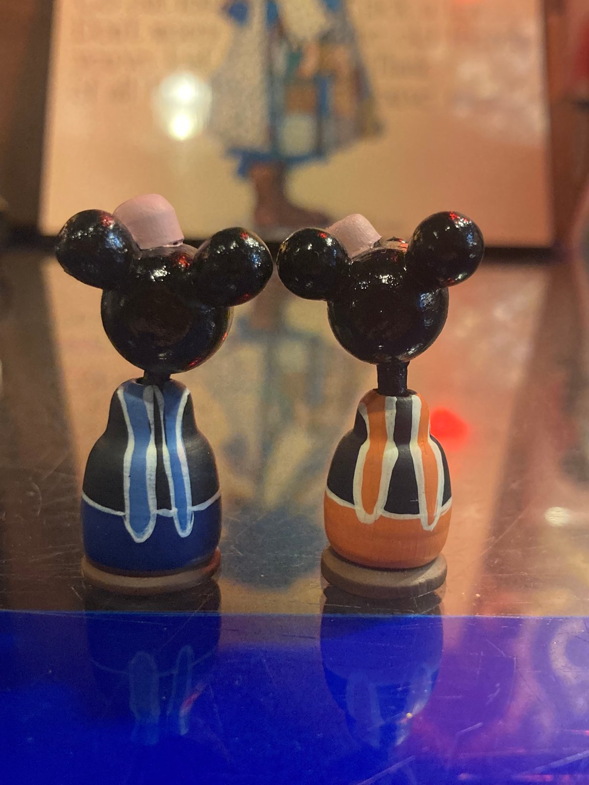 ディズニー 木製こけし 4点セット | アンティーク家具と喫茶キャバレー