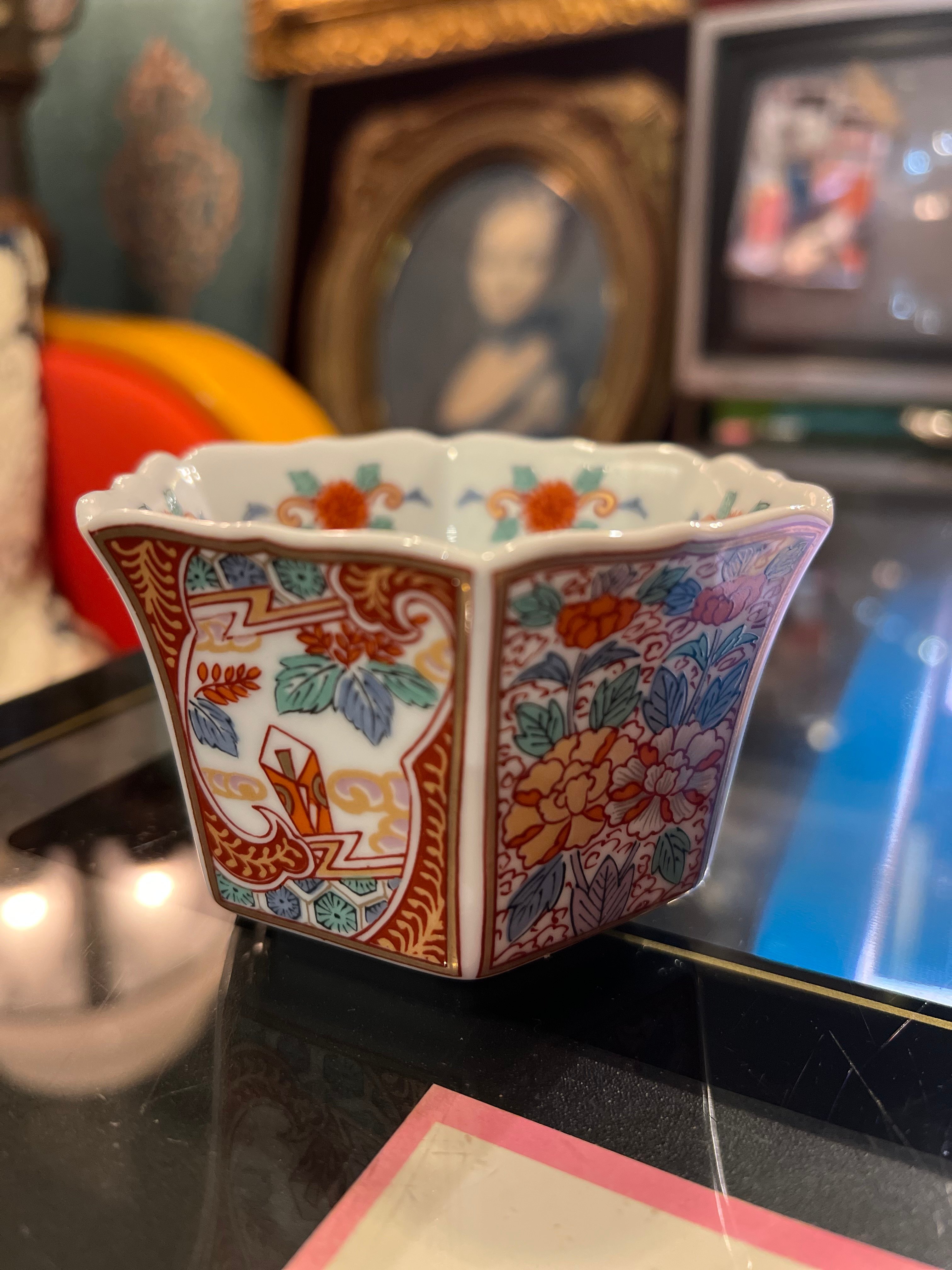 ★有田焼★和食器 ★小鉢 ★5客セット 陶磁器★美品 有田焼 六角小鉢5点セット | アンティーク家具と喫茶キャバレーの