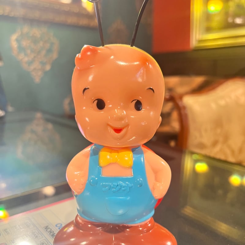富士ホームサービス フジオ ソフビ貯金箱 | アンティーク家具と喫茶