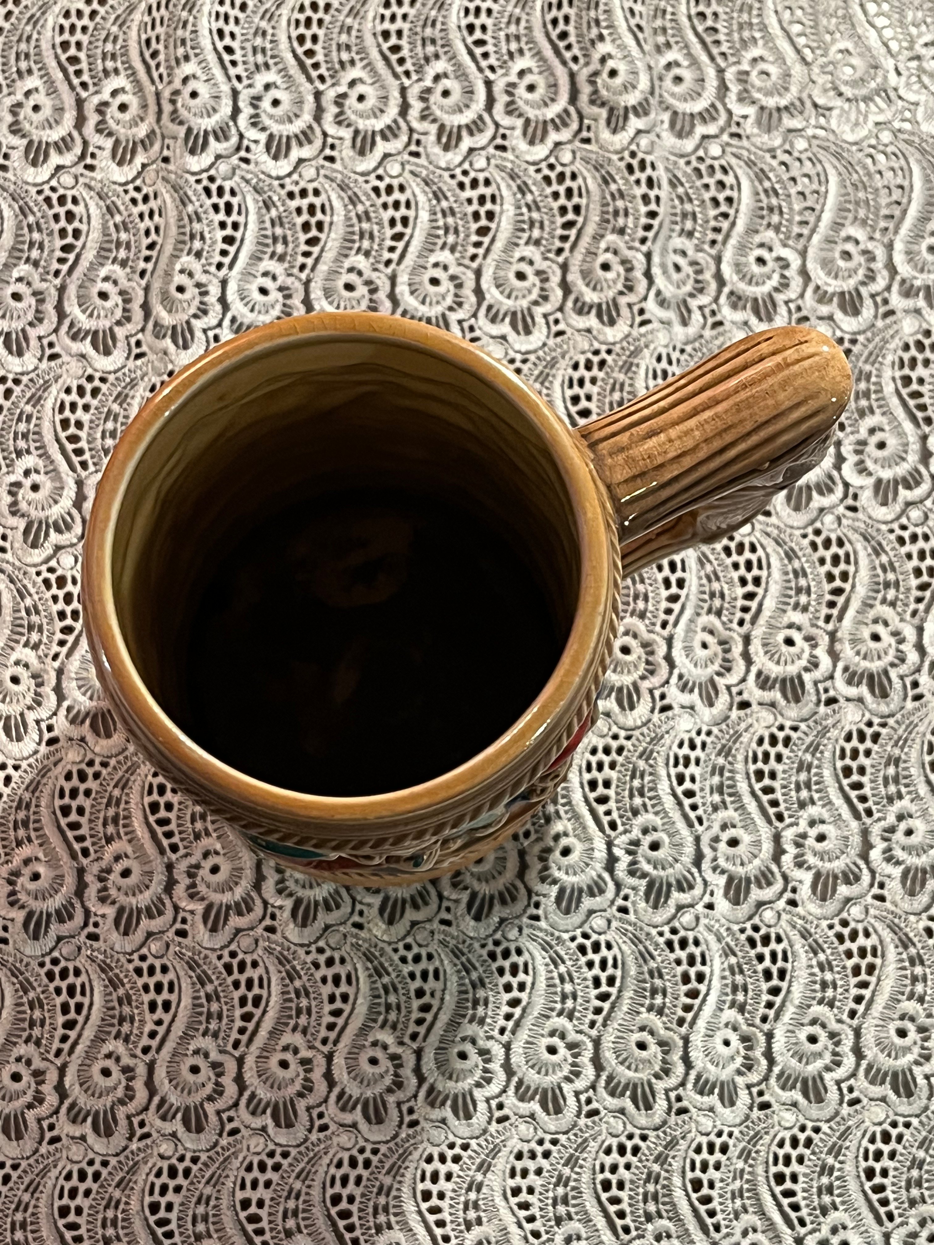 ドイツより！陶器製 ビアマグ ビールジョッキ フラワーベース