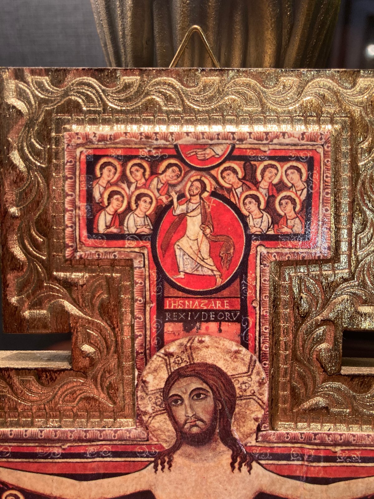 サン・ダミアーノの聖十字架壁掛け(木製) | アンティーク家具と喫茶