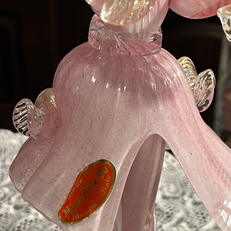 ムラーノガラス（ヴェネチアンガラス） 2体ペアセット