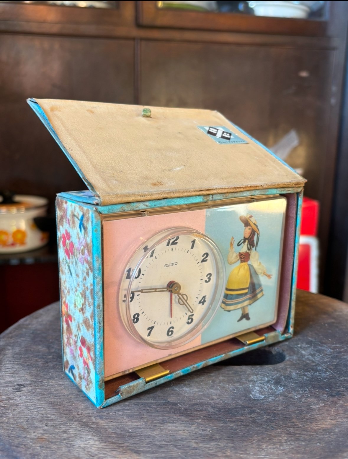 SEIKO 30日巻 ゼンマイ時計 機械時計 箱時計 4P404 ジャンク品 SEIKO