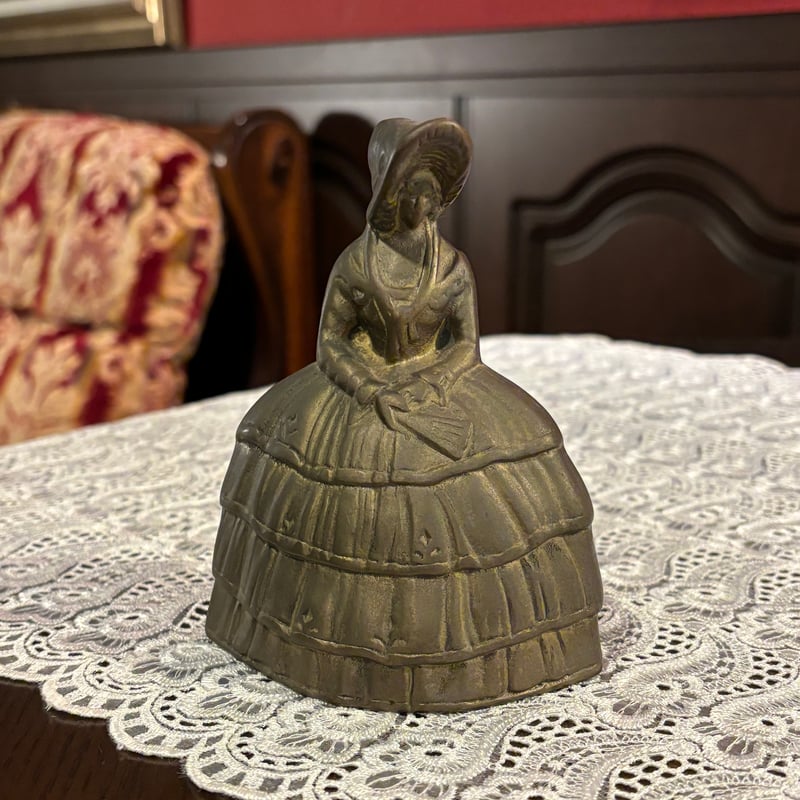 真鍮製 アンティーク貴婦人ドールベル ハンドベル | アンティーク家具