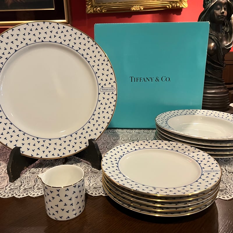Tiffany &Co 5皿セット(箱付き)ティファニー | アンティーク Tiffany &Co 5皿セット(箱付き)ティファニー | アンティーク