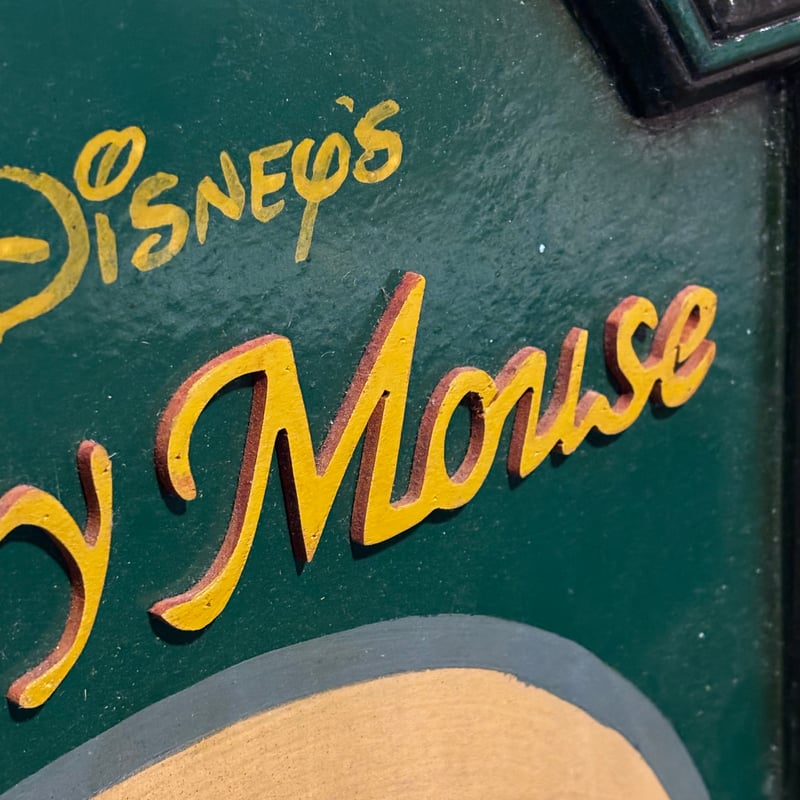Disney 木製壁掛けプレート | アンティーク家具と喫茶キャバレー