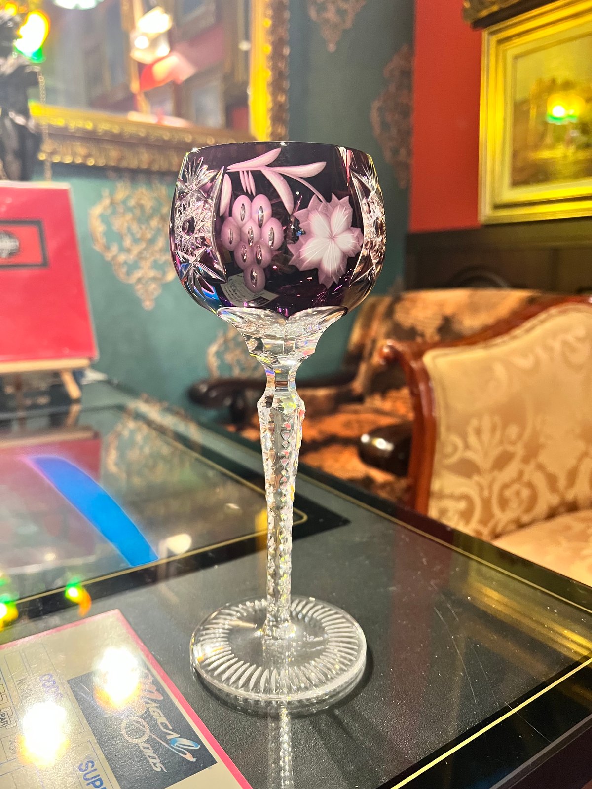 CRYSTAL DONAU クリスタルドナウ ワイングラス | アンティーク家具と