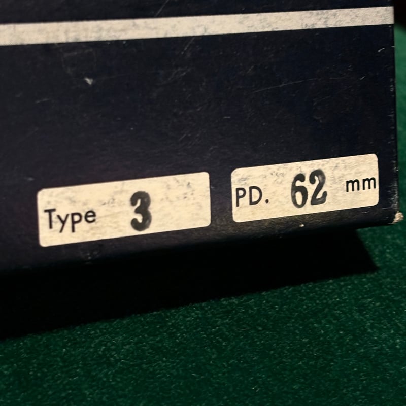 視力測定眼鏡 murata's trial frame type3 pd.62mm フレームの