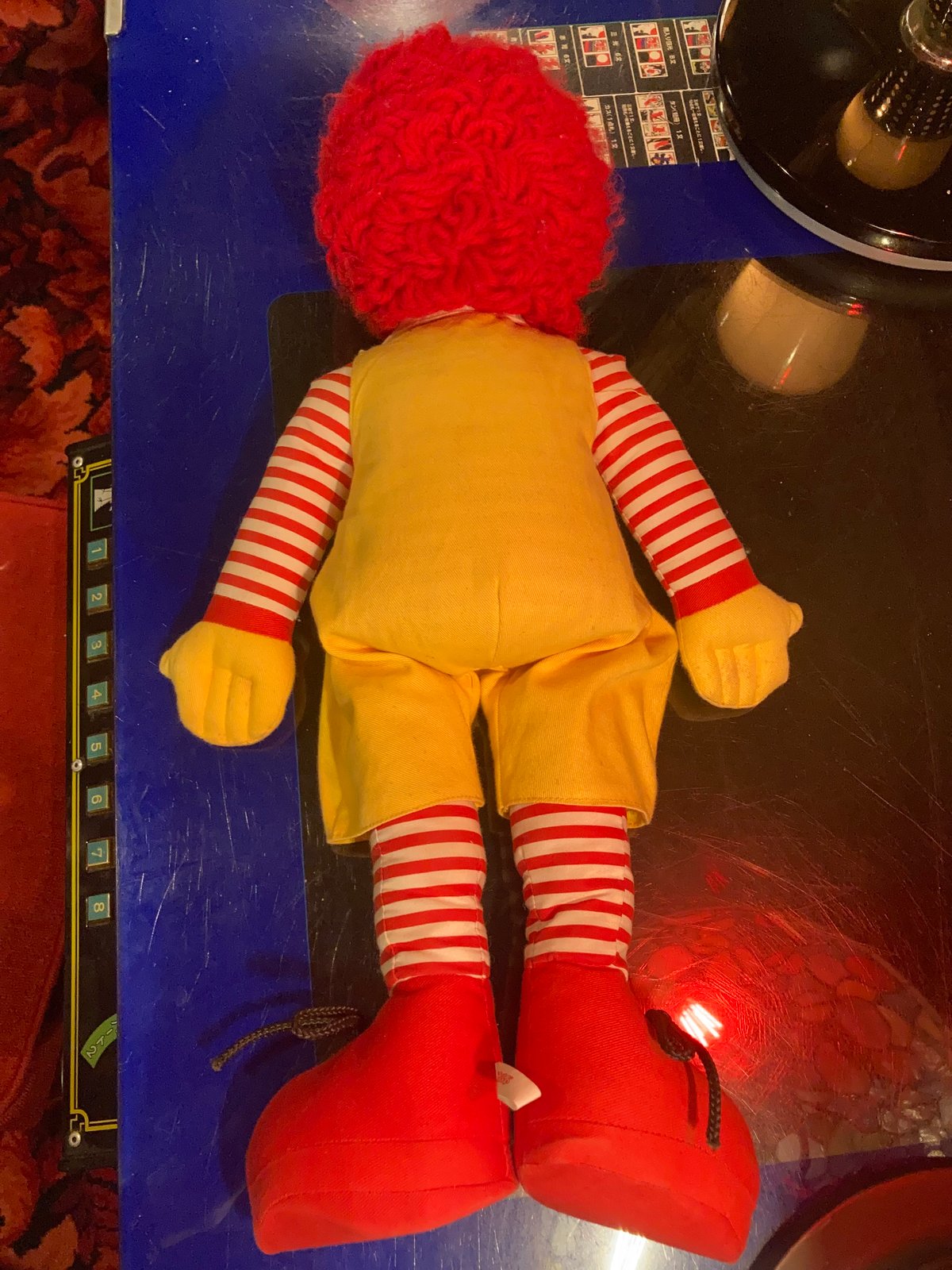 マクドナルドのドナルド人形 | アンティーク家具と喫茶キャバレーの