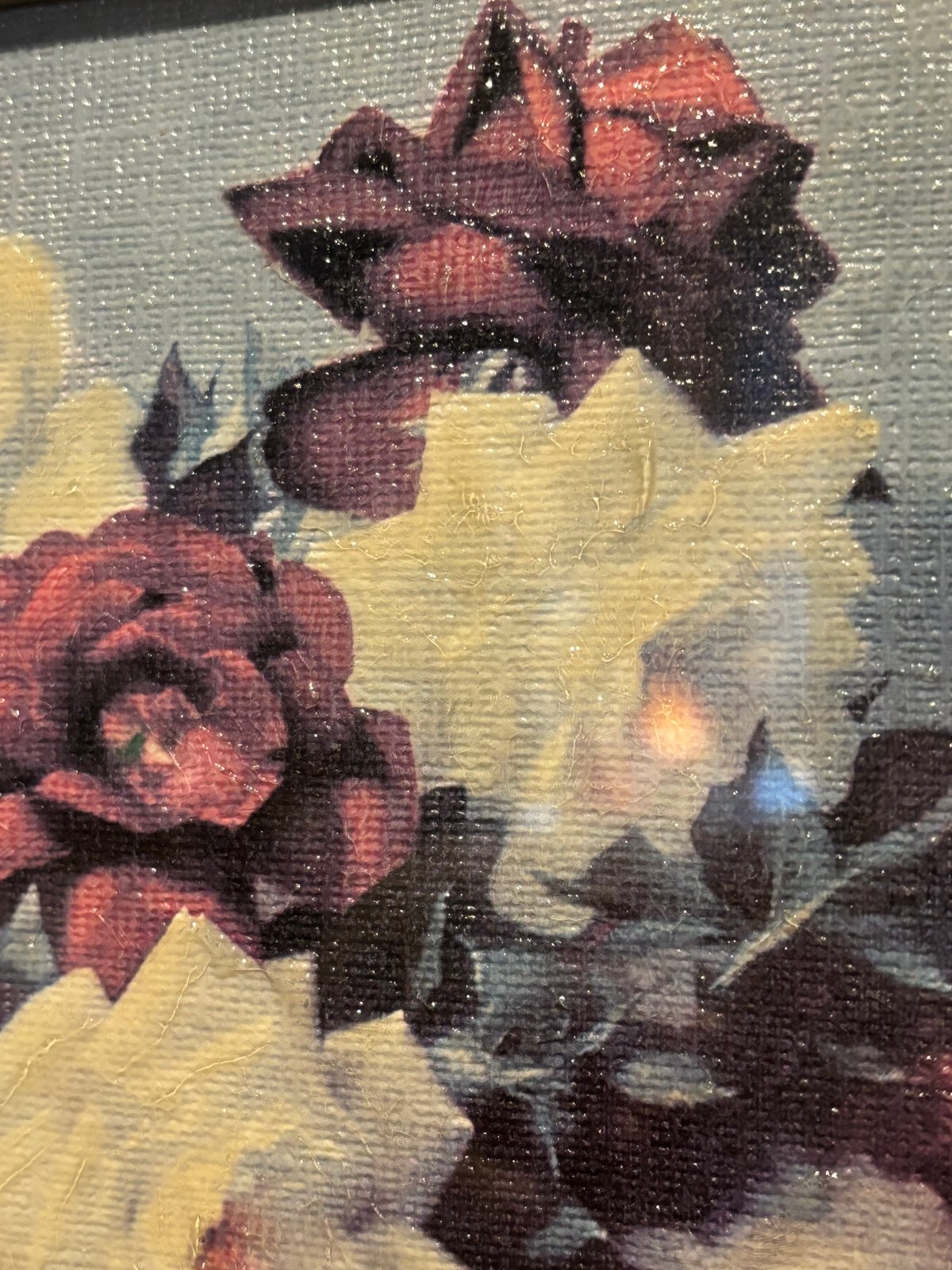 薔薇の絵画 高級額縁 | アンティーク家具と喫茶キャバレーの 薔薇の絵画 高級額縁 | アンティーク家具と喫茶キャバレーの