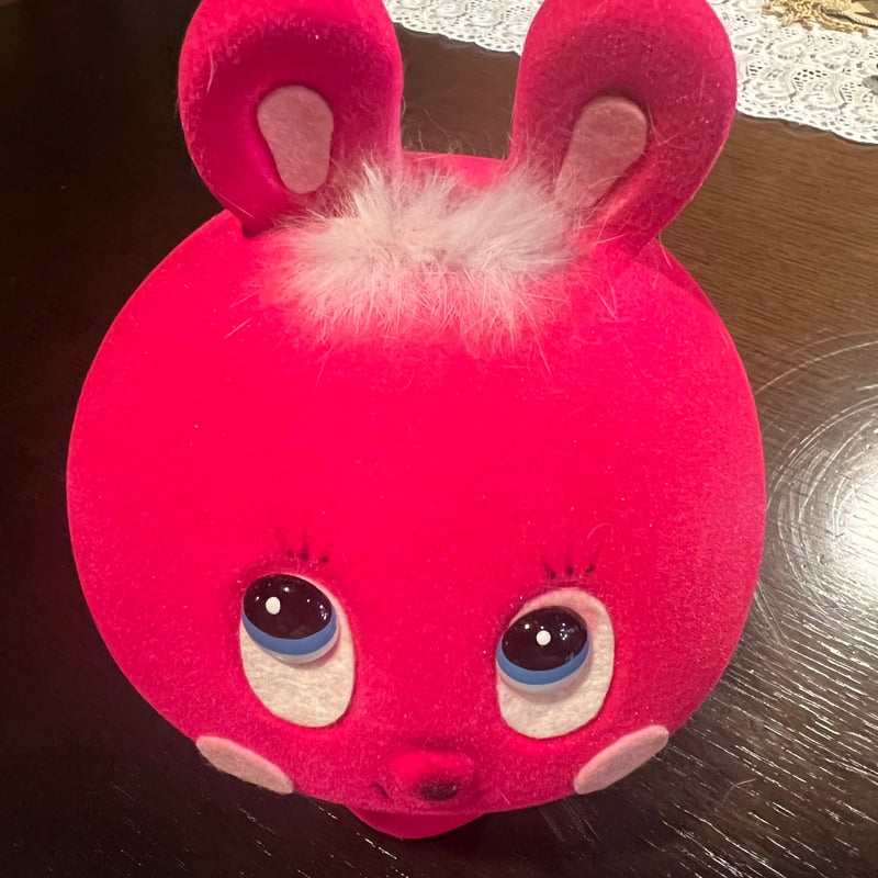 デッドストック】昭和レトロなうさぎさん貯金箱 | アンティーク家具と