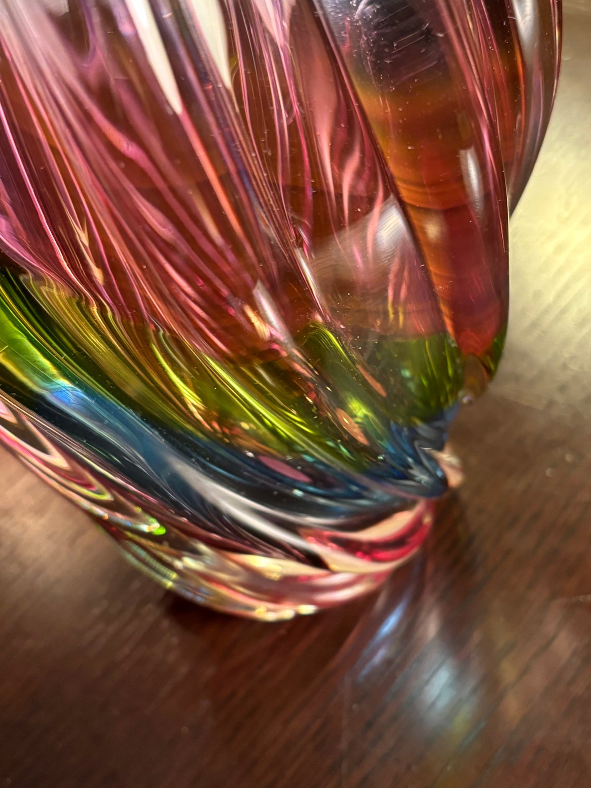 ガラス製　花彫刻　アンティーク　灰皿 楽天市場】灰皿 琉球ガラス ガラス灰皿 沖縄ガラス 渦潮モール