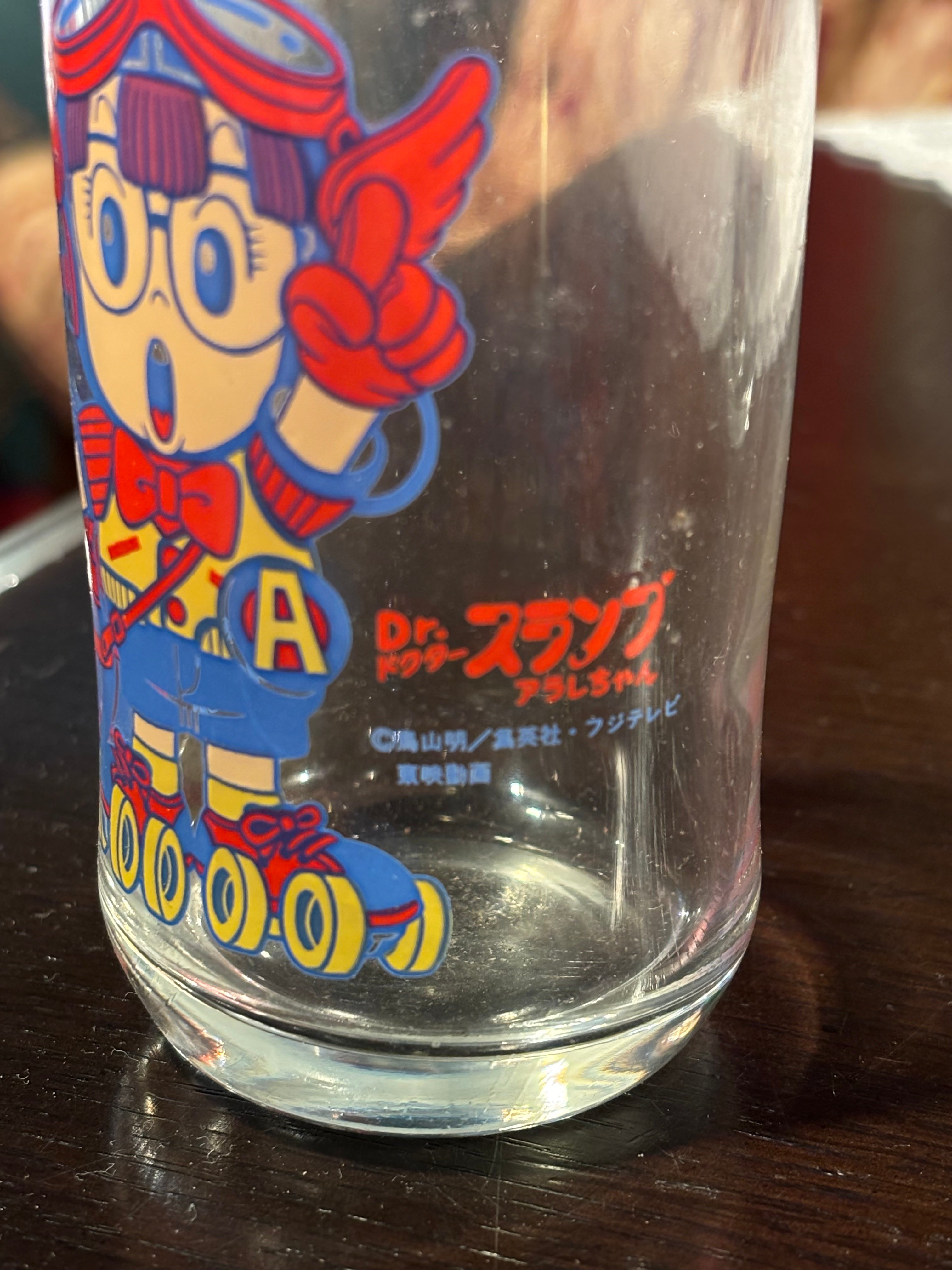 Dr.スランプ アラレちゃん×三ツ矢サイダー グラスペアセット