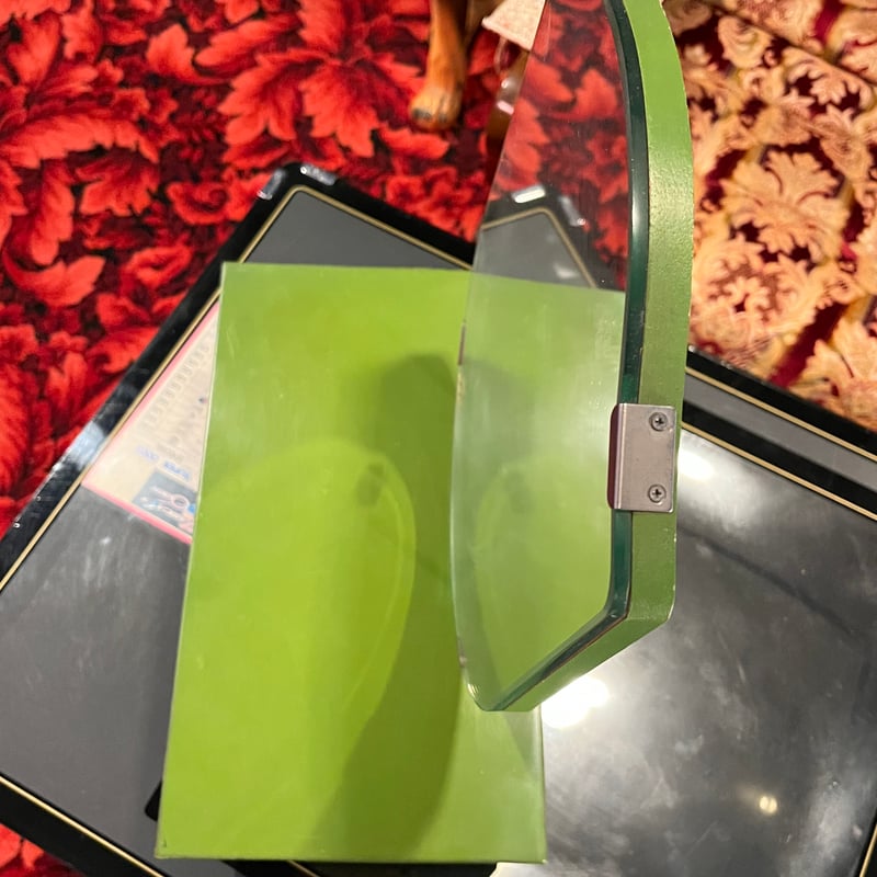 パンジーの花柄が可愛い昭和レトロな鏡台 ドレッサー | アンティーク