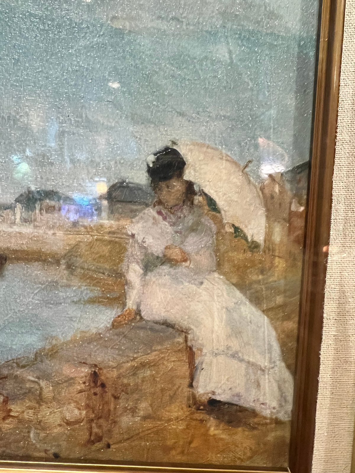 管55☆絵画☆ベルト・モリゾ☆ロリアンの港☆複製画 fit=scale-down,w=1200