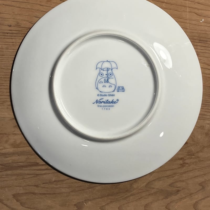 ノリタケ　となりのトトロ　2馬力　銘々皿揃い ノリタケ となりのトトロ 2馬力 銘々皿揃い