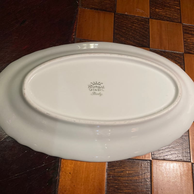 リチャード ジノリ皿 | アンティーク家具と喫茶キャバレーのネットショップ